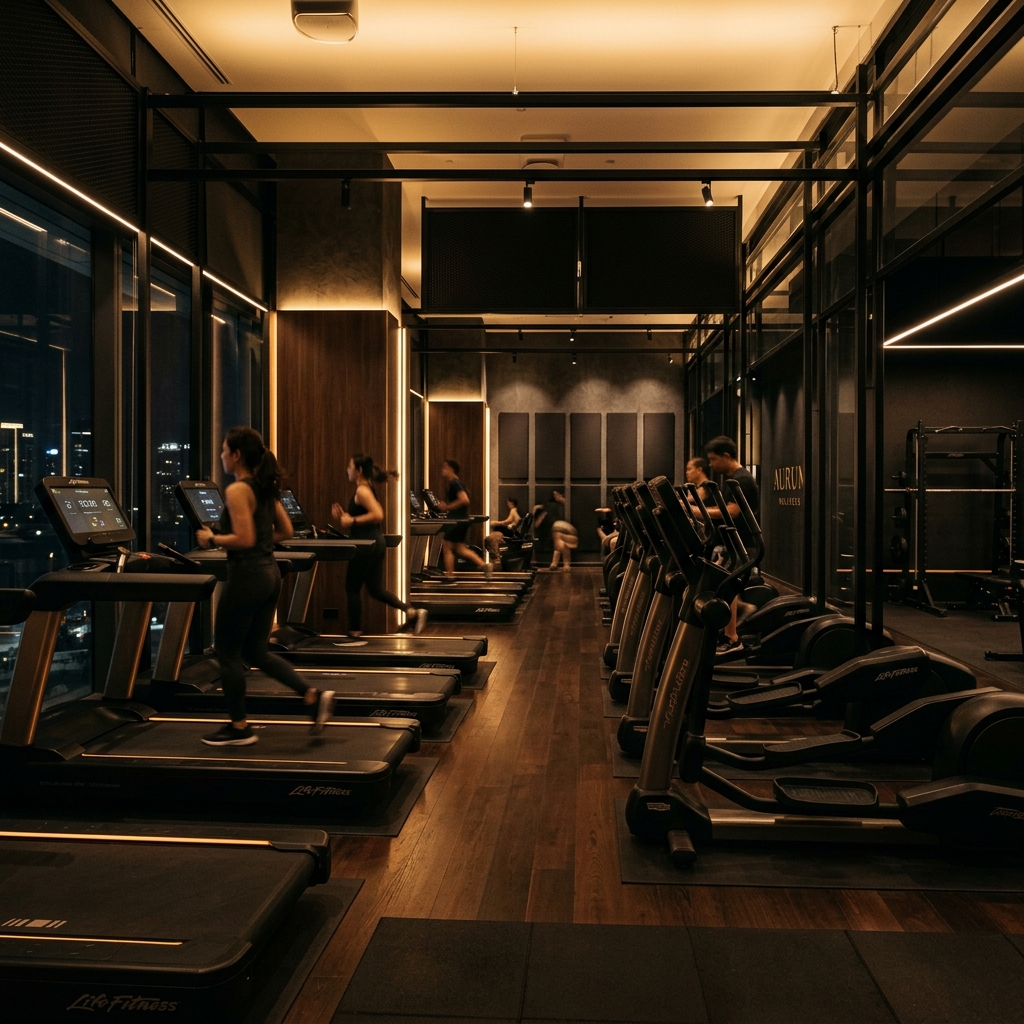 Crown Fitness Cardio Section