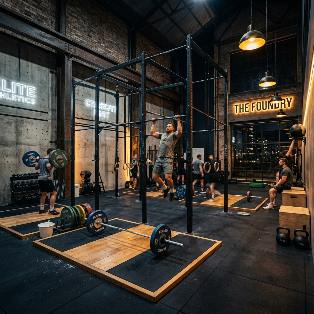 Crown Fitness CrossFit Area