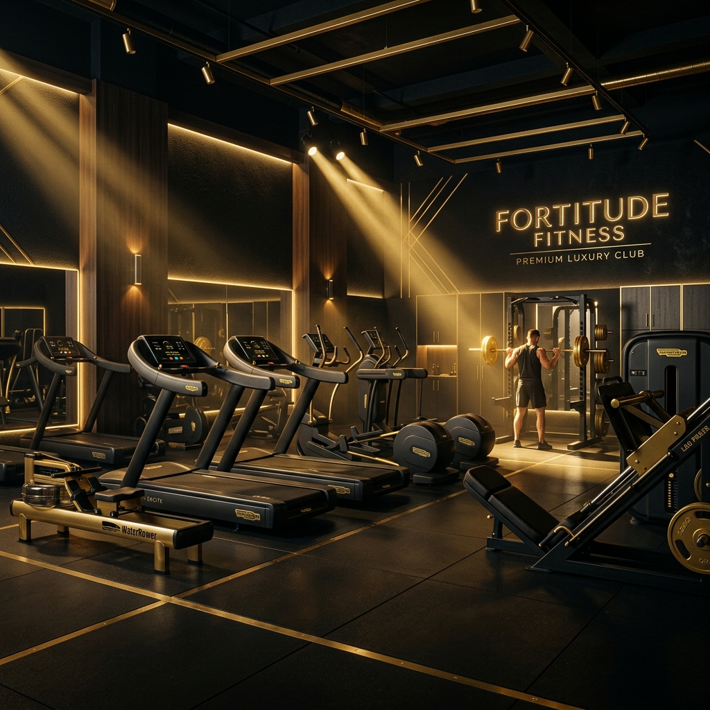Crown Fitness Premium Gym Interior